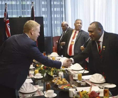 美国将与巴布亚新几内亚签署新的安全协定