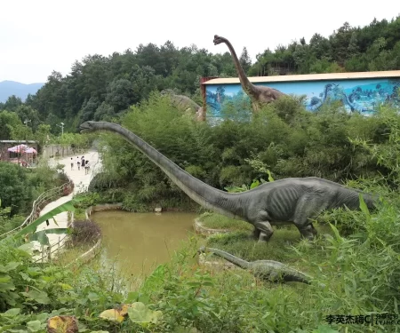 新化梅山生态恐龙园游记